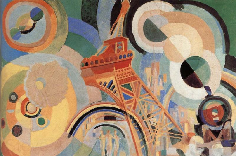 Delaunay, Robert Air iron and Water Spain oil painting art